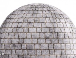 تکسچر پیاده رو بتنی کثیف